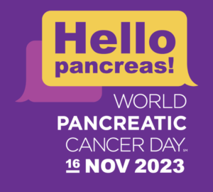 2023 World Pancreatic Cancer Day logo